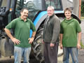 Pete, Spencer and Paul from Curling Contractors for fencing, arenas, and groundwork solutions